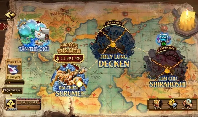 Làm Chủ Bắn Cá Đại Hải Trình 8Day Săn Kho Báu Cực Khủng 2 Bản đồ trong game Bắn Cá Đại Hải Trình 8Day