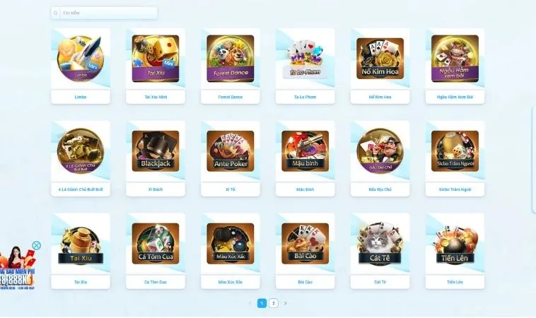 Đa dạng các thể loại game nhanh để trải nghiệm tại nhà cái 8DAY