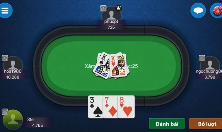 Bàn chơi Sâm Lốc 8Day